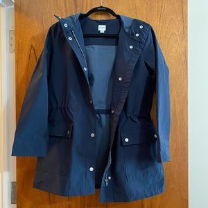 J Crew Utility Rain Jacket - Never Worn!
